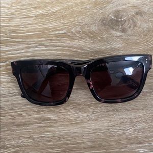 Spy Trancas Purple Tortoise Sunglasses